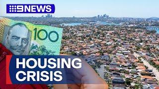 Struggling Aussies priced out of rental market, report finds | 9 News Australia