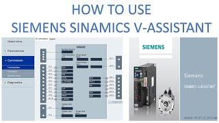 SIEMENS SINAMICS V-ASSISTANT Explained in Tamil | Siemens Sinamics V90 Servo Drive System