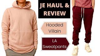 John Elliott Haul - Hooded Villain, LA Sweatpants | Review, Sizing, Is It Worth It?