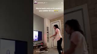 Keyla fait des danses Tiktok