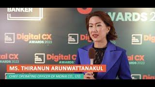 Interview with Thiranun Arunwattanakul, MONIX Co., LTD. at  Digital CX Awards 2023