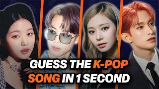 K-POP Game | GUESS THE SONG IN 1 SECOND! | IMPOSSIBLE!