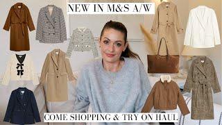 MARKS & SPENCER COME SHOPPING & TRY ON HAUL AUTUMN WINTER M&S