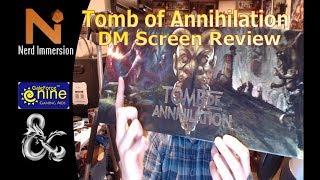 D&D 5e | Tomb of Annihilation DM Screen Review | Nerd Immersion