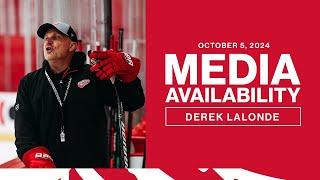 Derek Lalonde Media Availability | Oct. 5, 2024