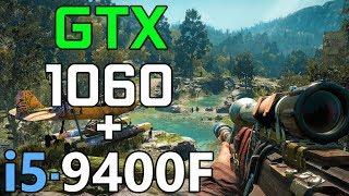 i5-9400F + GTX 1060 6GB | Test in 13 Games