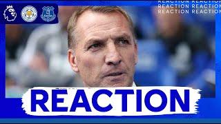 "We Just Couldn't Break Them Down" - Brendan Rodgers | Leicester City vs. Everton