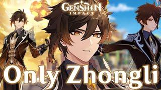 Can You Beat Genshin Impact Using Only Zhongli?!