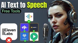 TOP 05 Best Free AI Text to Speech Alternatives for Eleven Labs 2024