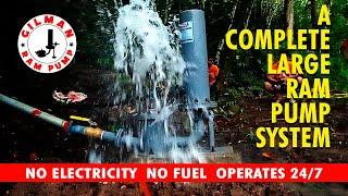 Highlights Construction of a Large Ram Pump System - Gilman Model RP300 - in Filipino