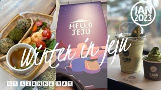 WINTER IN JEJU - Direct flight  from Singapore to Jeju | Innisfree Jeju House | O’sulloc Tea Museum