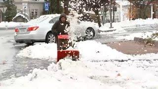 First snowfall dumps up to 12 inches in parts of New Jersey