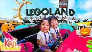 Emma & Kate's Ultimate Legoland Adventure for Halloween Rides and More!