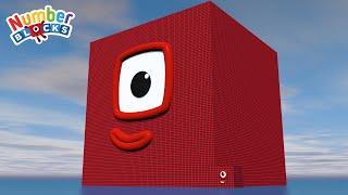 Looking for Numberblocks Cube BIGGEST 100x100x100+1000 is Numberblocks 1.001.000  MILLION GIANT