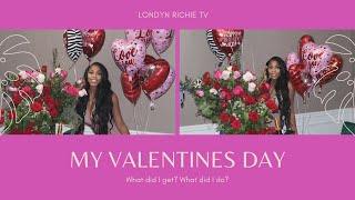 MY FIANCE SURPRISED ME FOR VALENTINES DAY| WHAT I GOT FOR VALENTINES DAY