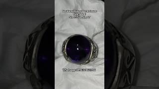 Kecubung Wulung Lawas Ring Jadoel Borneo #amethyst #crystals #soundcloud