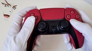 Unboxing PS5 Controller COSMIC RED NEW | NaturalUnboxing