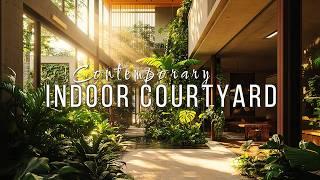 Contemporary Indoor Courtyard Designs for Modern Living: Best Plants, Furniture, and Design Tips