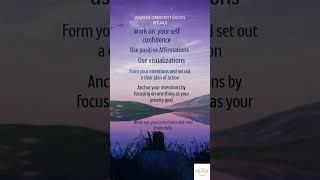 Waxing Crescent Moon is a reminder to SET CLEAR INTENTIONS and prepare to take action 