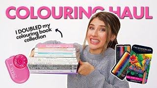 I DOUBLED My Colouring Book Collection... // HUGE ADULT COLOURING HAUL 