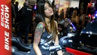 LE RAGAZZE DI EICMA 2016 - GIRLS EICMA BIKE SHOW 2016