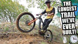 THE 2 HOURS TO BUILD AND RIDE CHALLENGE - LONGEST MTB TRAIL YET!