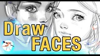 Tutorial - 2 ways to start a face!