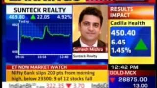 Mr. Sumesh Mishra – COO & President, Sunteck Realty speaks with #ETNOW