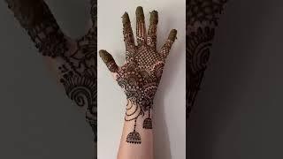 Henna artist: Vrutika Patel #art #artist #artwork #henna #hennaartist #hennadesign #mehandi #mehndi