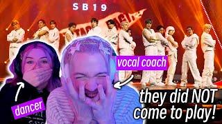 [#AAA2023] SB19 with &TEAM REACTION! | Vocal coach & dancer couple react!