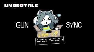 Undertale - Tem Shop (Ben Briggs Glitch Hop Remix) | Overwatch Gun Sync