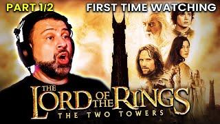 LORD OF THE RINGS: THE TWO TOWERS (2002) REACTION! (Part 1of 2)