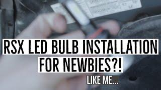 Acura RSX LED Headlight Installation // A tutorial?