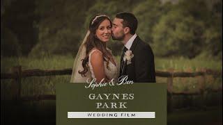 Gaynes Park | Sophie & Ben's Wedding Film 2019 | Essex Wedding Videographer