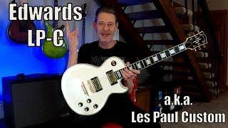 ESP Edwards E-LP-130CD (a.k.a. Les Paul Custom) - Buying a Guitar from Japan!