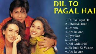 Dil To Pagal Hai Movie All Songs || Audio Jukebox || Shahrukh Khan &  Madhuri Dixit,Karishma