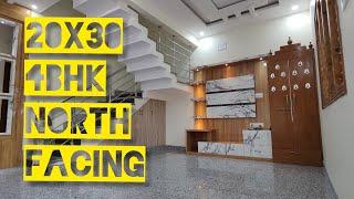 20x30 4BHK North facing duplex house for SALE in  BDA layout attached to nagarbhavi - #51