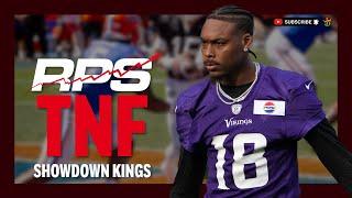 NFL DFS Strategies, Picks, Advice | WEEK 8 | 10/24 - TNF Showdown KINGS