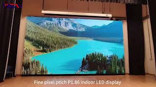 Unveiling the Clarity Revolution: Fine Pixel Pitch P1.86 Indoor LED Display!