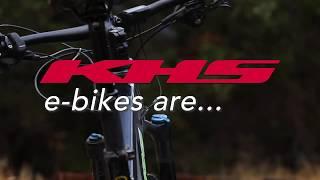 E-Mountain Biking: Electric Mountain Bikes with KHS