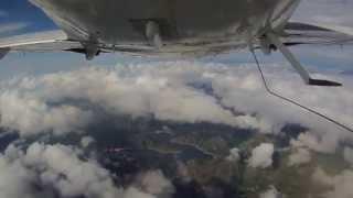 Overflying the area of Alta Verapaz in Guatemala