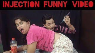 Bottle hand stand fun injection punishment I Sui wala injection funny video I injection wala