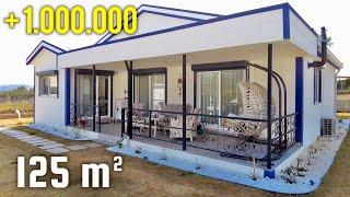  Simple but Stylish!  Prefabricated House Tour and Price (115 m²) - Is it as cheap as it sounds?