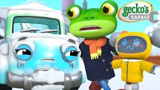 Tilly Towtruck is Ice Cool | Gecko's Garage | Trucks For Children | Cartoons For Kids