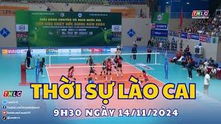 Thời sự Lào Cai 9h30 (14/11/2024) | THLC