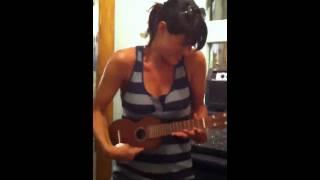 Missy Peregrym rocks the uke!