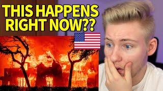 German reacts to the Los Angeles Fires