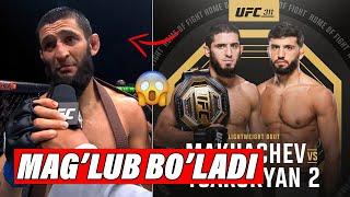 ISLAM VA ARMAN REVANSHIGA HAMZAT VA BOSHQA UFC JANGCHILARINING FIKRI!