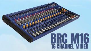 ये Live Sound का 16 Channel Mixer ECHO के साथ। BRC M16 MIXER | BEST QUALITY |  
