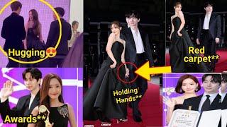 Shocking Live Moment!  Lee Junho and Yoona Win Broadcast Couple Award "